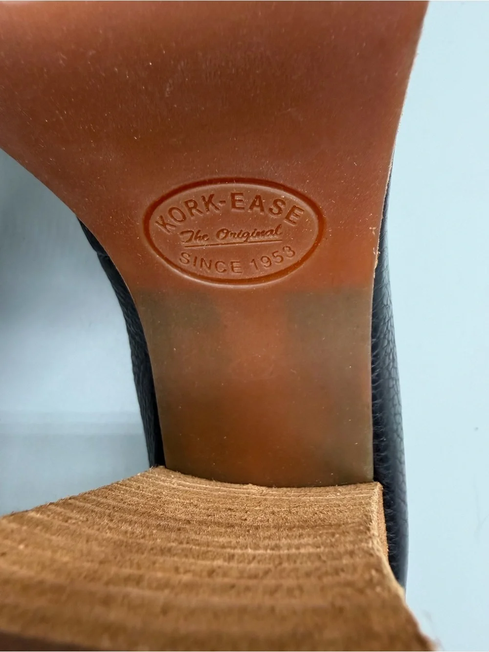 Women’s US 7.5 M Kork-Ease Barbara Platform Leather Loafer Shoes NEW!
